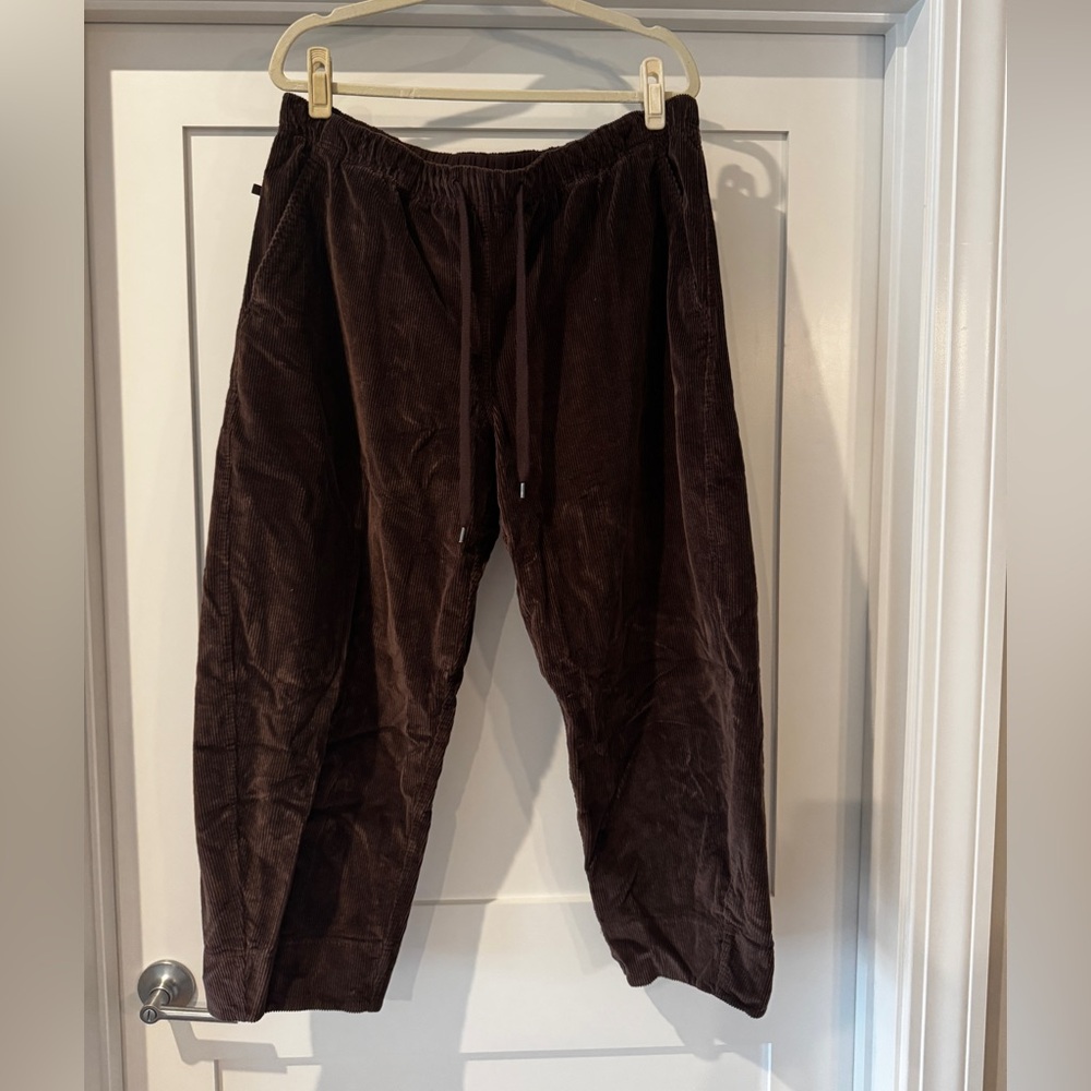 Lululemon Barrel Legged Corduroy Pants - XL